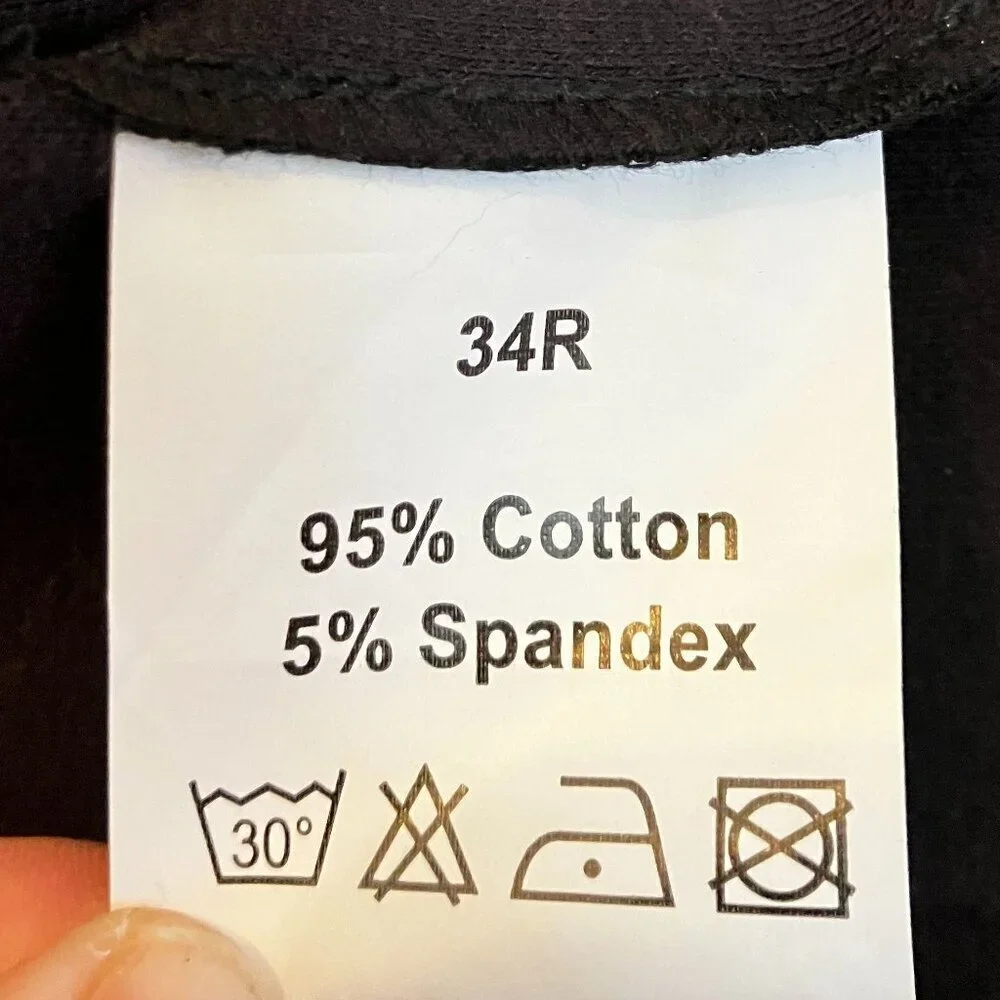 Dover Saddlery Womens Basic II Breech Knee Patch Riding Pants 34R Black AN NWT - Picture 5 of 10